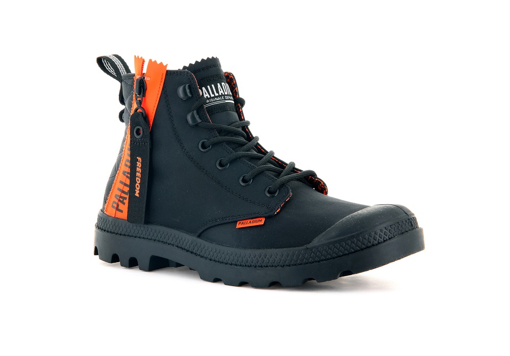 Botas Palladium PAMPA UNLOCKED Hombre Negras | Costa Rica-50287